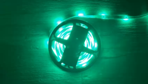 Lampu LED Strip RGB 5 Meter DC 12V + Adaptor dan Remote IP44 Waterproof DC 12 Volt