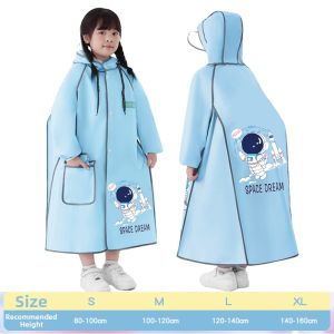 MOLORE | Waterproof Raincoat for School Children with Backpack Slot