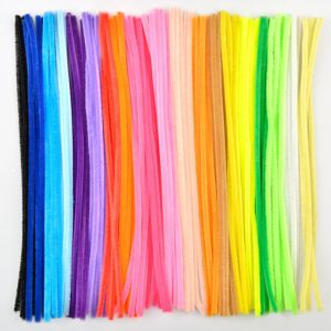 Flexible Pipe Cleaners Multi-Color Chenille Stems for DIY Art Craft Kids Handmade Projects Creative Decorations Making Supplies