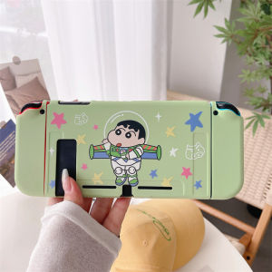 Cartoon Astronaut Crayon Shin-chan Case For Nintendo Switch OLED/Switch/Switch Lite Soft TPU Split Protective Case Cover Cartoon Anti-Scratch Casing Nintendo Switch OLED/Switch/Switch Lite Case