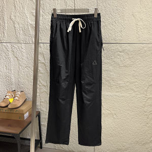 Outdoor Functionality! Mountain Series Lightweight! Summer Mens Quick Dry Breathable Waterproof Soft Shell Straight Casual Long Pants