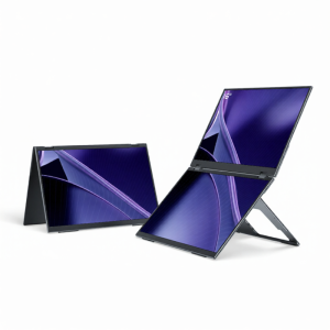 EHOMEWEI | Foldable Dual 2.5K Portable Touchscreen Display