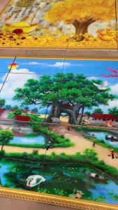 Tranh tường phòng khách Tranh phong cảnh đẹp- Tranh 3d