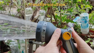 🇸🇬𝗛𝗜𝗚𝗛 𝗣𝗥𝗘𝗦𝗦𝗨𝗥𝗘 18m Mini Car Garden Water Hose Reel Spray Gun Set with for Gardening/Balcony/HDB MSCP Car Wash Cleaning