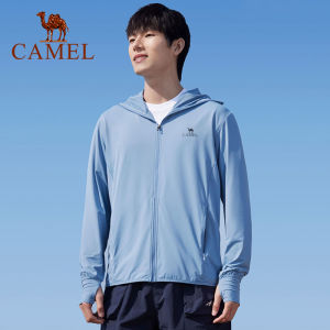 Camel mens upf50+ sun protection jacket