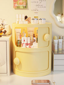 Large Capacity Cosmetic Storage Box Desktop Makeup Organizer Lipstick Eyebrow Pencil Arrangement Box Skin Care Product Rack