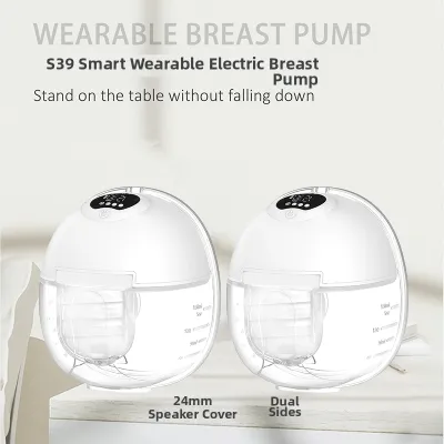 HULEZHI | Hands-Free Quiet Strong Suction Pain-Free Breast Pump
