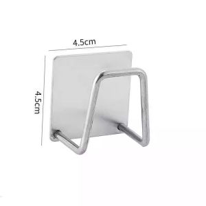 Stainless Steel Waterproof Hook Kitchen Punch-Free Chopping Board Storage Holder Shelf Sink Dish Brush Storage Drain Rack