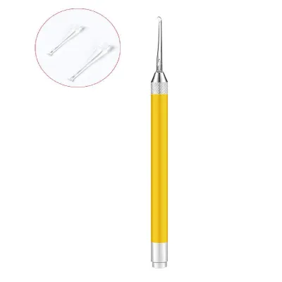 HNKMP | Baby Ear Cleaner Spoon LED Flash Light Ear Wax Curette Picker Visual Children Earpick Eer Wax Dig Remover Ear Nose Novel Tweezer