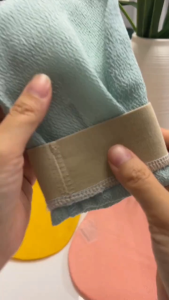 Pastel Exfoliating Bath Gloves – Soft & Reusable Body Scrub Mitt