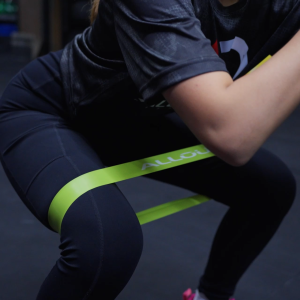 Hip Bands Set Natural Latex | Glute Resistance Bands with Pouch for Lower Body Workout