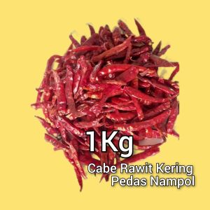1KG CABE RAWIT TEJA KERING JAPLAK PROMO MURAH TERLARIS