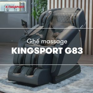 Miễn phí lắp đặt | Ghế massage KINGSPORT G83 hệ thống con lăn hiện đại con lăn lòng bàn chân 3 cấp độ nhiệt hồng ngoại kép