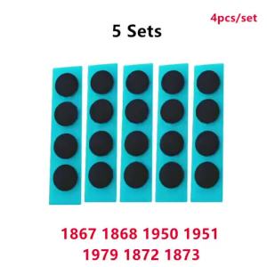 5Sets Anti Slip Rubber Foot Pad Replacement For Microsoft Surface Laptop 3 4 5 1872 1868 1951 1867 1950 1979 Silver Gold Blue Bl