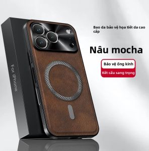 Ốp Lưng Da Từ Tính Chống Sốc Cho Mi POCO X6 X7 X8 Pro Max M7 M8 Pro F5 F6 F7 F8 Pro Ultra - Vỏ Bảo Vệ Camera Với Tính Năng Chống Vân Tay