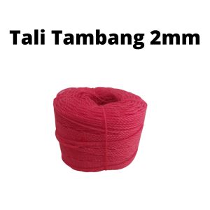 Tali Tambang 2mm / Tampar 2 mm / Tali Layangan 2mm / Tali lato lato / Tali mainan / Tali Layangan / Tali Terpal / Tali Jemuran / Tali Tenda / Tali latto lato / Tali Tampar Nylon Nilon / Tali PE /Tali Perkebunan