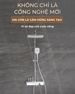 🌟[ CHÍNH HÃNG ] Sen An Toàn Nhiệt Basic BW-9001/BW-9002 Dáng Vuông Cao Cấp Thiết Kế Sang Trọng Thời Thượng Cho Trải Nghiệm Tắm An Toàn