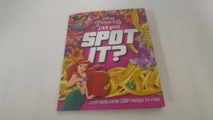 Disney Princess Can You Spot It Activity Book With Magical Search & Find 100 items Adventure For Kids