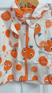 Áo khoác có mũ cho bé chất liệu kaki mẫu đẹp từ 1- 4 tuổi Áo chống nắng gió thoáng khí