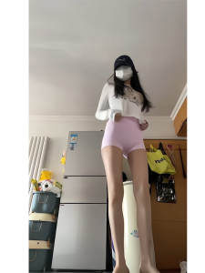 Womens Low Waist Yoga Pants Fitness Running Shorts Quick Dry Shaping Outerwear Three-Fourth Length Tummy Control Sweat Wicking