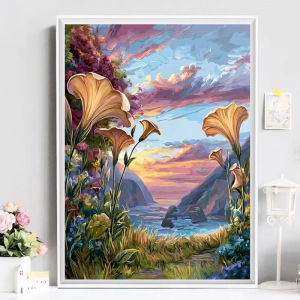 Scenic Mountain Landscape Artwork Jigsaw Puzzle 500/1000/1200/2000PCS Stress Relief Puzzle Wall Art Decor Gift Frameless