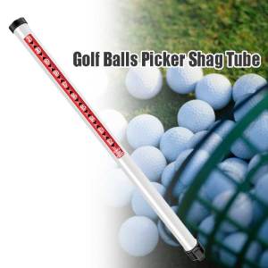 Professional Golf Balls Picker Tube Telescopic Golf Ball Catcher Retriever - 21Balls
