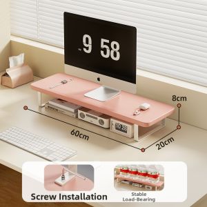 evesigar | Monitor Riser Support Shelf Organizer Stand