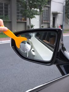 2pcs Spion Blind Spot Kaca Cembung Spion Suction Universal Tambahan Mirror Kaca Spion Cembung Mobil