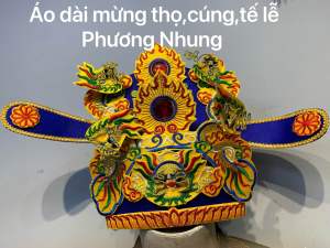 Mũ chủ tếphó tếtế viênmũ vuamũ cánh chuồn Đỏvàngxanh