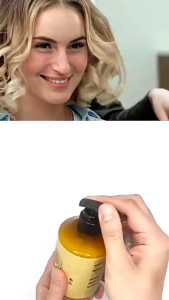 280ml Morocco Cream Hair Curly Elastin Rambut Keriting Long-lasting Melembabkan Tidak Lengket