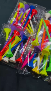 ทีตั้งลูกกอล์ฟหลากสี (คละสี)