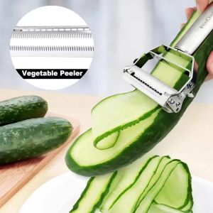 1Pcs High Quality Stainless Steel Potato Cucumber Carrot Grater Julienne Peeler Vegetables Fruit Peeler Vegetable Slicer