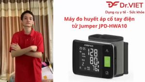 Máy đo huyết áp cổ tay điện tử Jumper JPD-HWA10