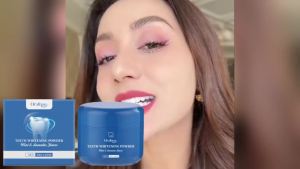 oralhoe | Oralhoe Teeth Brightening Powder Gentle Oral Cleanser Daily Hygiene Breath Freshener Stain Care for Whiter Teeth