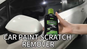 HMK Car Polish Scratch Remover 300ml Restore Shine Swirl Marks Easy Use Safe Paint / Hilangkan Calar Pada Kereta