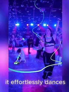 Launcher Loop Fidget ToyRope launcher ZipString Handheld Adjustable Speed Luminous Rope Lasso Kid Adult Fun Game toys