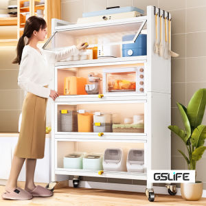 Gslife Kệ Tủ Để Đồ Nhà Bếp Đa Năng-Kệ Lò Vi Sóng Giá Để Đồ Nhà BếP Kệ Để Đồ Không Gian Rộng