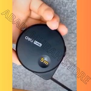 COD KIRIM CEPAT Deli Meteran Tukang anti karat 5 meter Roll High Precision Tape Measure 19mm HT8519