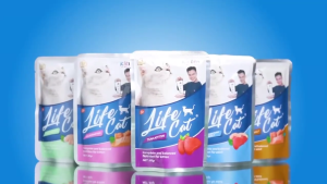 LIFE CAT Wet Food 85g Pouch Makanan Kucing