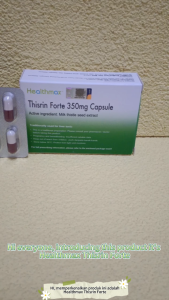 #KlinikKita| Liver Tonic Thisrin Forte 350mg Capsule Milk Thistle silymarin Hati Thirsin Healthmax GT Healthcare