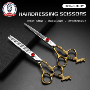 6 Inch Scissor 440C Stainless Steel Barber Scissor Set Professional Haircuts Style Salon Tools Household daily Use scissor