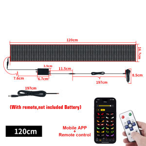 Kalada | Truck LED Ambient Light Devils Eye LED Matrix Pixel Panel Display Scrolling Light DIY Programmable Led Eyes Dynamic Animation