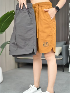 Men shorts for adults Ice silk short pants original brand casual formal quick drying breathable ultra-thin plus size shorts basketball running for gym summer beach shorts simplicity 5-point Pants