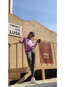 春夏运动健身高腰灰色打底紧身提臀舞蹈速干修身九分外穿瑜伽裤女