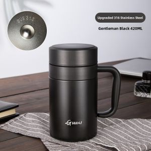 GIANXI | Mens Stainless Steel Tea Thermos Mug Large Capacity