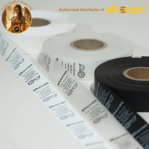 [ EsoteriCrafts ] SHECAN TPU Clothing Labels  - Transparent/Black/White Rubber Tags for Garment Apparel