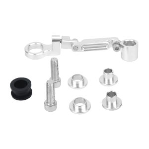 Motorcycle Universal Stent Bracket CNC Brake Clutch Master Cylinder Fluid Reservoir For Kawasak gtr zx 6r Ducati 821 939 1100