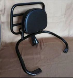 Sandaran belakang plus bantalan buat Uwinfly T3.Aksesoris Backrack vespa listrik Uwinfly T3