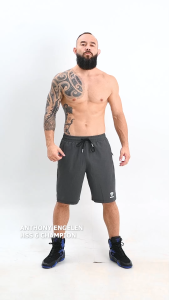 Hook Celana Olahraga Pria Running Shorts Celana Lari Pendek Legging Gym Pants Fitness Shorts 1CX3N