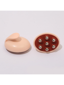 1PC Bảy Bóng Massage Con Lăn Di Động Đa Năng Dụng Cụ Massage Cơ Thể Cho Bụng Tay Vai Eo Đùi Bóng Tập Yoga